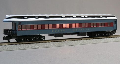 American Flyer Christmas Observation CAR w/Snow ON The ROOF S Gauge in Saudi Arabia