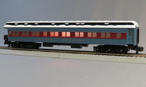 American Flyer Christmas Observation CAR w/Snow ON The ROOF S Gauge in Saudi Arabia