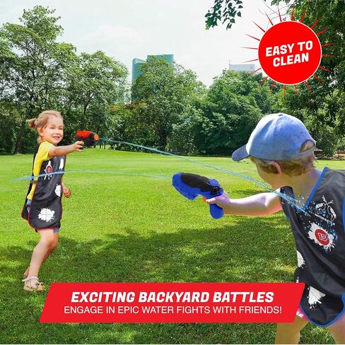 ArmoGear Water Guns & Water Activated Vests | Summer Outdoor or Backyard Water Toy for Teen Kids | Great Outdoor Play Fun Toy for Kids Boys & Girls | Water Activated Vest Set Ages 8 Year + in Saudi Arabia