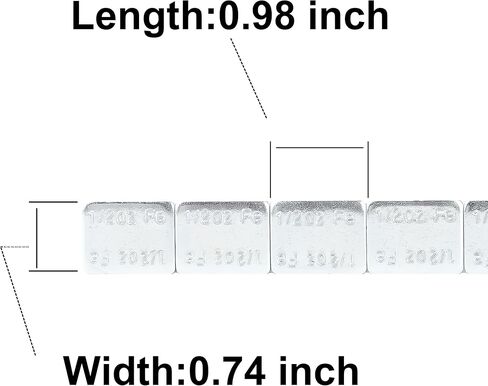 A A IN 1/4oz, 0.25oz, Grey, 2304pcs Adhesive Stick on Wheel Weights, Low Profile, EasyPeel Type, 144oz/Box, Valued Pack, Automobiles, Trucks, SUVs, Motorcycles Tire Balance Weights, US Quality in Saudi Arabia