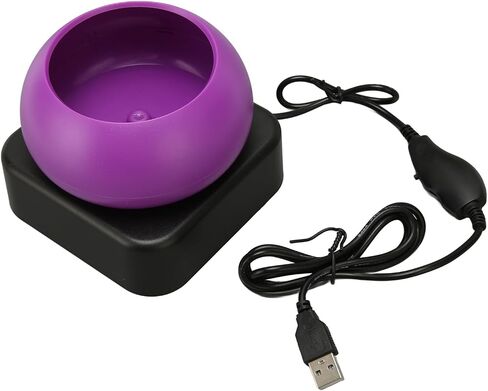 plplaaoo Electric Bead Spinner Bowl Adjustable Speed CW CCW Rotation USB Powered Electric Bead Maker for Bracelet Necklace Jewelry Making DIY Craft Kit Plastic 11cm x 11cm x 9cm in Saudi Arabia