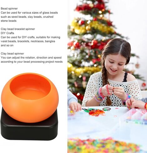 مجوهرات الخرزة الكهربائية g، حبة الطين h، USB مع التحكم الأمامي في RSE، برتقالي للحرف اليدوية والسوار g in Kuwait