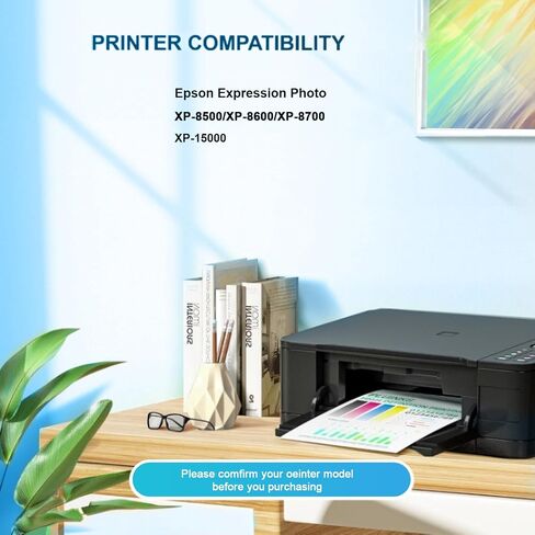 Remanufactured Epson 312XL Ink Cartridges Work with Epson Expression Photo XP-15000 Printer (2 Yellow) in Saudi Arabia