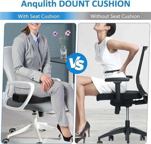Donut Pillow, Donut Cushion for Tailbone Pain Relief and Hemorrhoids, Donut Seat Cushion for Coccyx, Sciatica, Surgery and Postpartum, Hemorrhoid Pillow for Long Sitting Office Workers, Car Drivers in Saudi Arabia