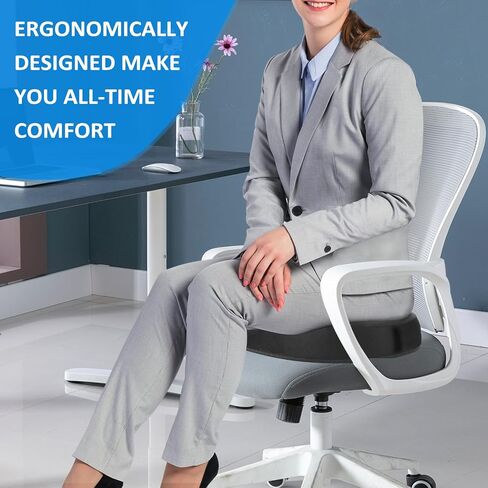 Donut Pillow, Donut Cushion for Tailbone Pain Relief and Hemorrhoids, Donut Seat Cushion for Coccyx, Sciatica, Surgery and Postpartum, Hemorrhoid Pillow for Long Sitting Office Workers, Car Drivers in Saudi Arabia