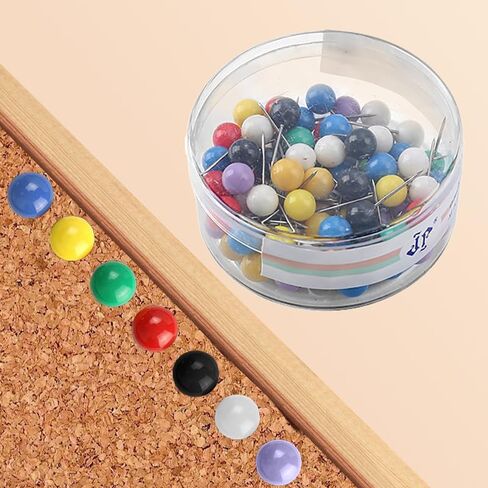80PCS Sewing Pins Straight Pin for Fabric, Pearlized Ball Head Quilting Pins Long 0.7inch, Multicolor Corsage Stick Pin for Dressmaker, Jewelry DIY Decoration in Saudi Arabia