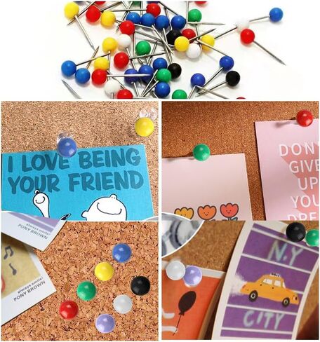 80PCS Sewing Pins Straight Pin for Fabric, Pearlized Ball Head Quilting Pins Long 0.7inch, Multicolor Corsage Stick Pin for Dressmaker, Jewelry DIY Decoration in Saudi Arabia