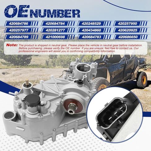 420684783 Gear Box Transmission, Fit for Can-Am Outlander/Maverick/Commander Models 2011-2018, Fit for 800R/1000R/DPS/Turbo & Max/XT Versions, OE 420686650, 420684786, 420684784 in Saudi Arabia