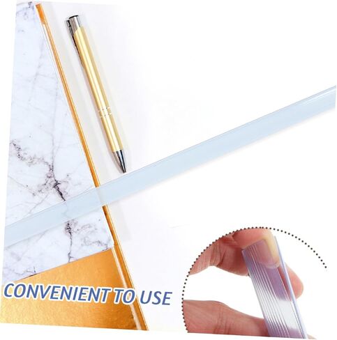 NUOBESTY 10PCS Slide Binder Clips A4 Report Covers Pull Rod Binding Bars for School and Office Easy Slide Grip for Students and Professionals in Saudi Arabia