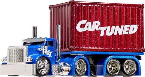 CarTuned™ Rig$ Container Case- Sneaky Pete, Blue and Red DieCast Truck, Style 3 in Saudi Arabia