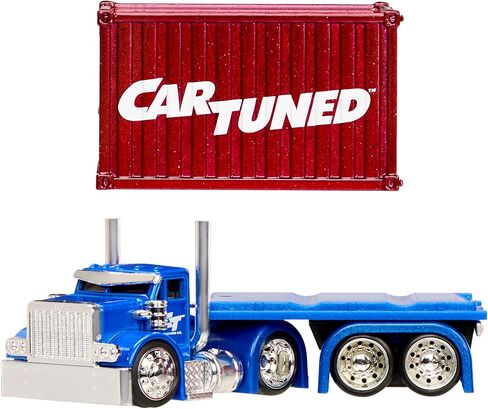 CarTuned™ Rig$ Container Case- Sneaky Pete, Blue and Red DieCast Truck, Style 3 in Saudi Arabia