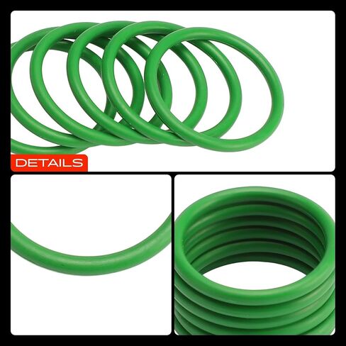 A-Premium Universal AC System Repair Kit, Exact ID (17.02±0.23mm) Exact CS (1.78±0.08mm), HNBR, 100Pcs in Kuwait