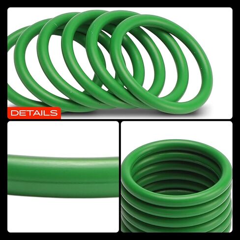 A-Premium Universal AC System Repair Kit, Exact ID (13.87±0.17mm) Exact CS (1.78±0.08mm), HNBR, 100Pcs in Saudi Arabia