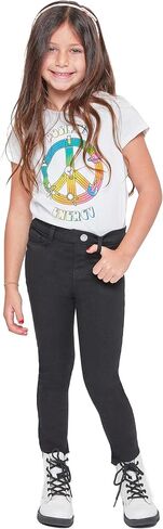 YMI Toddler Girl Adjustable Waistband Snap Button Closure Skinny Jean in Saudi Arabia