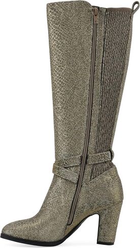 WHITE MOUNTAIN Women's Shoes Teals Block-Heeled Tall Boot in Saudi Arabia
