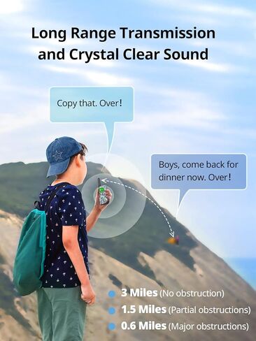 أجهزة اتصال لاسلكية للأطفال قابلة لإعادة الشحن، ألعاب للأولاد والبنات من سن 3 إلى 12 عامًا، 3 قطع من أجهزة الراديو طويلة المدى ثنائية الاتجاه، هدايا عيد الميلاد، جوارب عيد الميلاد، اللعب في الهواء الطلق، الألعاب العائلية، معدات المشي لمسافات طويلة والتخيي in Kuwait