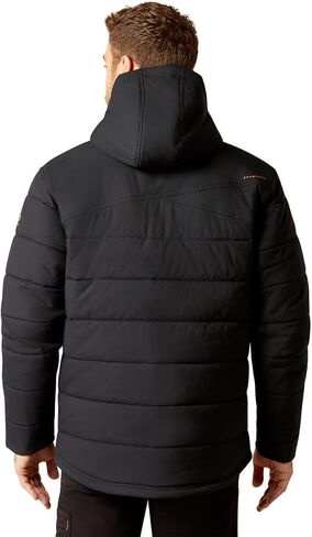 ARIAT Men's Rebar Valiant Stretch Canvas Water Resistant Insulated Jacket in Saudi Arabia