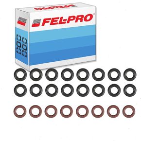 Fuel Injector O-Ring Kit Compatible with Jeep Grand Cherokee 3.7L 4.7L V6 V8 1999-2010 in Kuwait