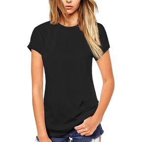 Beluring Womens Summer Tops Deep V Neck Long/Short Sleeve Shirt Loose Casual Tee T-Shirt in Kuwait