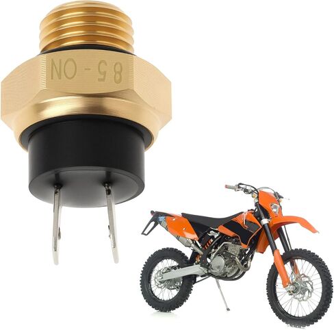 مستشعر مفتاح مروحة مشعاع 2 دبوس للدراجة النارية من eMagTech M14x1.5mm متوافق مع KTM 250 EXC Racing 2001-2006 in Kuwait