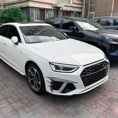 فتحة تهوية جانبية للمصد الأمامي لسيارة أودي A4 S4 B9.5 Sline 2020-2024 أسود in Kuwait