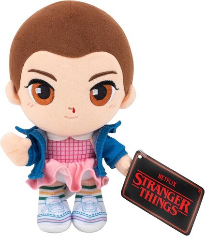 لعبة Stranger Things Eleven Plush - قطيفة ناعمة مقاس 20.32 سم مع تطريز خاص in Kuwait