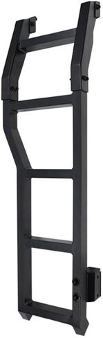 Aluminum Rear Door Ladder Compatible with Suzuki Jimny JB74 2019 2020 2021 2022 2023 2024 2025, Tailgate Access Step for Roof Rack, Durable Off-Road Rear Door Climbing Accessory in Saudi Arabia