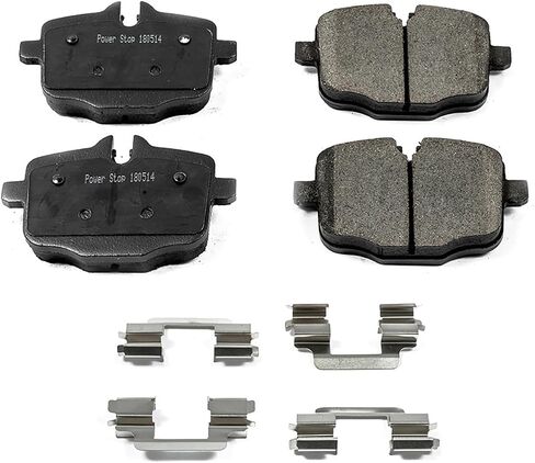 Power Stop 17-1469, Z17 Rear Ceramic Brake Pads with Hardware in Saudi Arabia