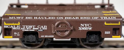 Bachmann Trains - Test Weight Car New York Central #X855W - HO Scale in Saudi Arabia