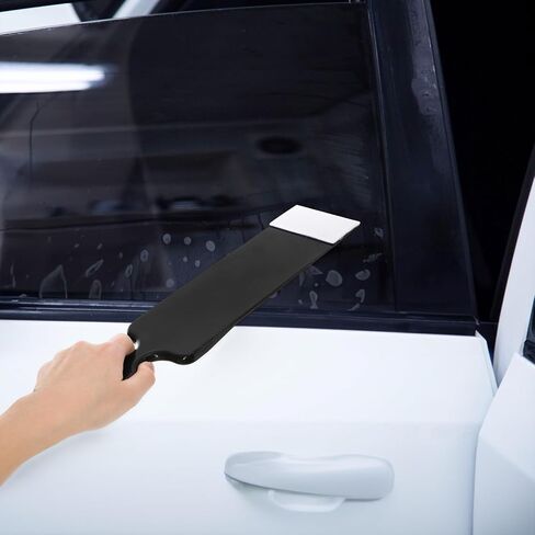 4 Pieces Window Tint Tools, Long Handle Bulldozer Squeegee Scrubber Paddle Squeegee, Auto Flat Window Film Installation Cleaning Tool for Car Front Windows Rear Glass in Saudi Arabia