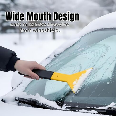 4 Pieces Window Tint Tools, Long Handle Bulldozer Squeegee Scrubber Paddle Squeegee, Auto Flat Window Film Installation Cleaning Tool for Car Front Windows Rear Glass in Saudi Arabia