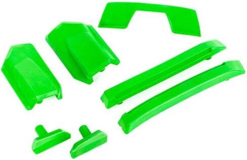 Traxxas 9510G - Reinforcement Set for Sledge Body, Green in Saudi Arabia