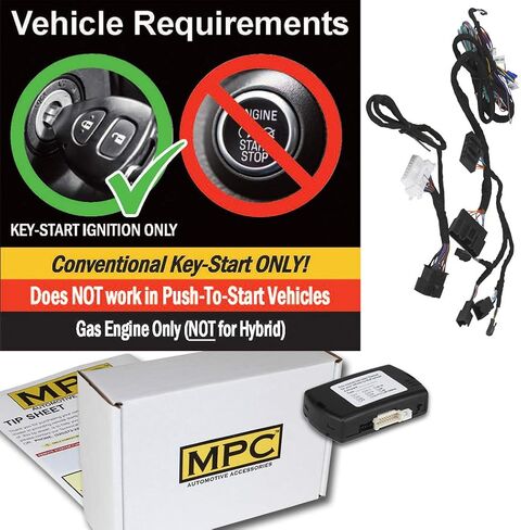 تشغيل عن بعد من MPC Plug & Play Factory عن بعد متوافق مع مفتاح Ford Escape Key-to-Start لعام 2017-2019 - الغاز - الدعم الفني الأول في الولايات المتحدة الأمريكية in Saudi Arabia