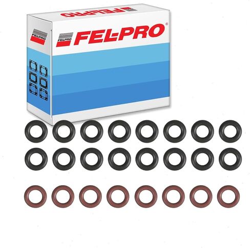 Fuel Injector O-Ring Kit Compatible with Jeep Grand Cherokee 3.7L 4.7L V6 V8 1999-2010 in Kuwait