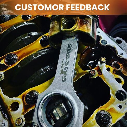 maXpeedingrods Connecting Rods, Engine Conrods with 3/8" ARP 2000 Bolts for Toyota 4AGE 1.6L Engine for AE86 Celica Corolla AW11 MR2 GTS and More in Saudi Arabia