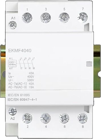 EKMF قواطع وحدات صناعية، 2P/4P Din Rail Mount، 230V/380V أحادي الطور ثلاثي الطور، التحكم الآلي، الموديل EKMF4040/6340 (63A 2NO) in Kuwait