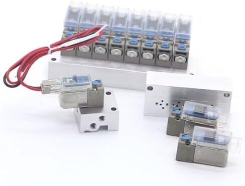 1PC 100% New SMC solenoid valve V114-5MOZ/V114-5LOU/V114-5MU/V114-5MU/V114-5MOU solenoid valve DC24V normally closed single coil (V114-5LOU) in Saudi Arabia