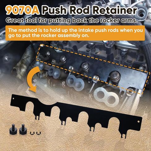 9070A Push Rod Retainer for Installing Intake Side Rocker Shaft Assembly in Vehicles Fits for Chrysler/Dodge/Jeep with the 5.7 Liter Hemi Engines Models in Saudi Arabia