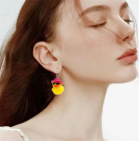 ONLYJUMP Pink Pig Earrings for Women Girls Students Cute Sweet Animal Dangle Drop Earrings Jewelry Charms Gift in Saudi Arabia