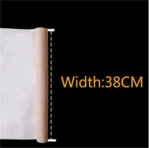 Rolled Canvas Professional Linen-Blend Blank Canvas Roll for Painting 1M Length Pre-Primed for Acrylic & Oil(Width 58cm 1M Length) in Saudi Arabia