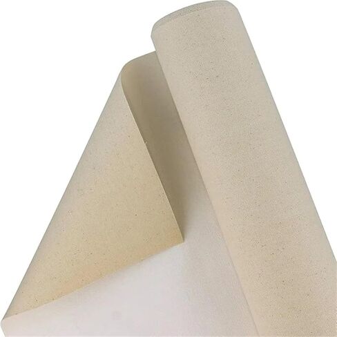 Rolled Canvas 5M Professional Art Supply Linen-Blend Canvas Roll for Oil & Acrylic Painting Creative Projects(57cmx5m) in Saudi Arabia