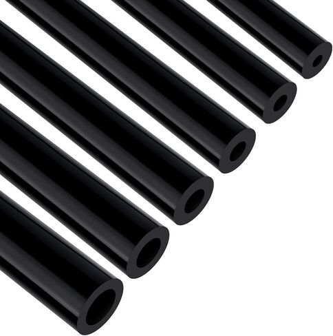 طاقة الشر 1/8 5/32 3/16 1/4 5/16 3/8 مجموعة خرطوم أنابيب فراغ السيليكون 5FT 130PSI أقصى ضغط أسود (3 مم 4 مم 5 مم 6 مم 8 مم 10 مم) in Kuwait