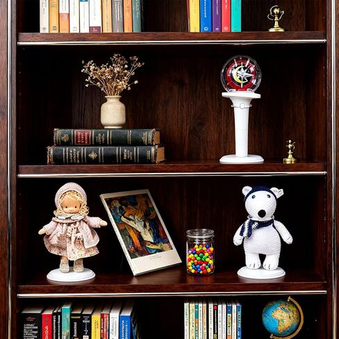 6Pcs Lightstick Display Stand, Adjustable Plastic and Stainless Steel Holder, Storage Rack for Concert Lightsticks, Action Figures, Mini Dolls in Saudi Arabia