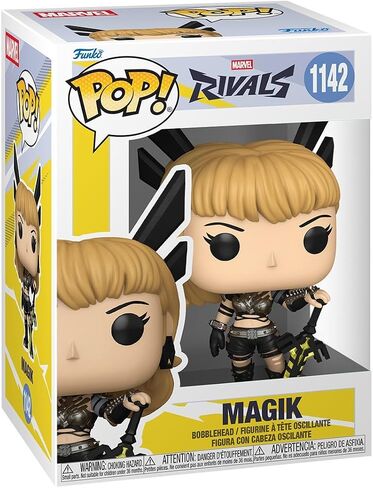 Funko Pop! Games: Marvel Rivals - Magik - Collectable Vinyl Figure - Gift Idea - Official Merchandise - Toys for Kids & Adults - Video Games Fans - Model Figure for Collectors in Saudi Arabia