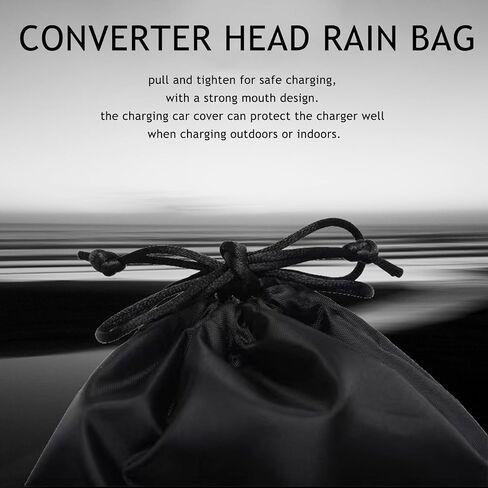 EV Charger Plug Cover, Waterproof Outdoor EV Charger Cover, Rain Sun UV Snow Dust All Weather Protection, Electric Car Charging Port Plug Cover (Double Line) in Saudi Arabia