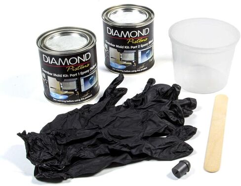 Chamber Mold Kit - Spark Plug Hole Mold | 2-Part Epoxy | Engine Chamber Plug | Cylinder Head Plug | Kit in Saudi Arabia
