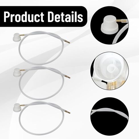 3 Pack Spray Can Nozzle Extension, Universal Spray Paint Nozzles for Cans - Precise Spraying & Extended Reach, Leak-Proof Fit Spray Can Nozzle for DIY Crafts in Kuwait