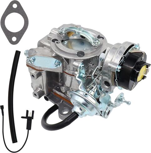 Carburetor 1 Barrel for Ford 4.9L 300 Cu 4.1L 250 Cu 3.3L 200 Cu Engines 1965-1985 F100 F150 F250 F350 Electric Choke Ford Fairmont Broncos Econoline Granada Carter type YFA with Gaskets in Saudi Arabia