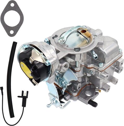 Carburetor 1 Barrel for Ford 4.9L 300 Cu 4.1L 250 Cu 3.3L 200 Cu Engines 1965-1985 F100 F150 F250 F350 Electric Choke Ford Fairmont Broncos Econoline Granada Carter type YFA with Gaskets in Saudi Arabia
