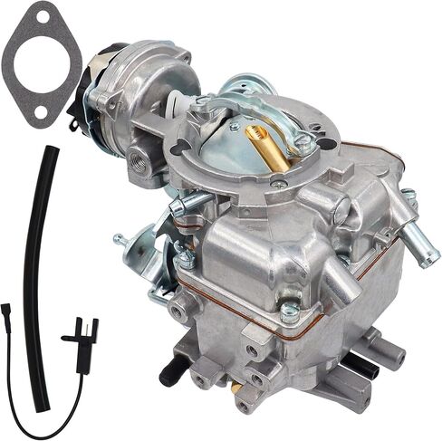 Carburetor 1 Barrel for Ford 4.9L 300 Cu 4.1L 250 Cu 3.3L 200 Cu Engines 1965-1985 F100 F150 F250 F350 Electric Choke Ford Fairmont Broncos Econoline Granada Carter type YFA with Gaskets in Saudi Arabia